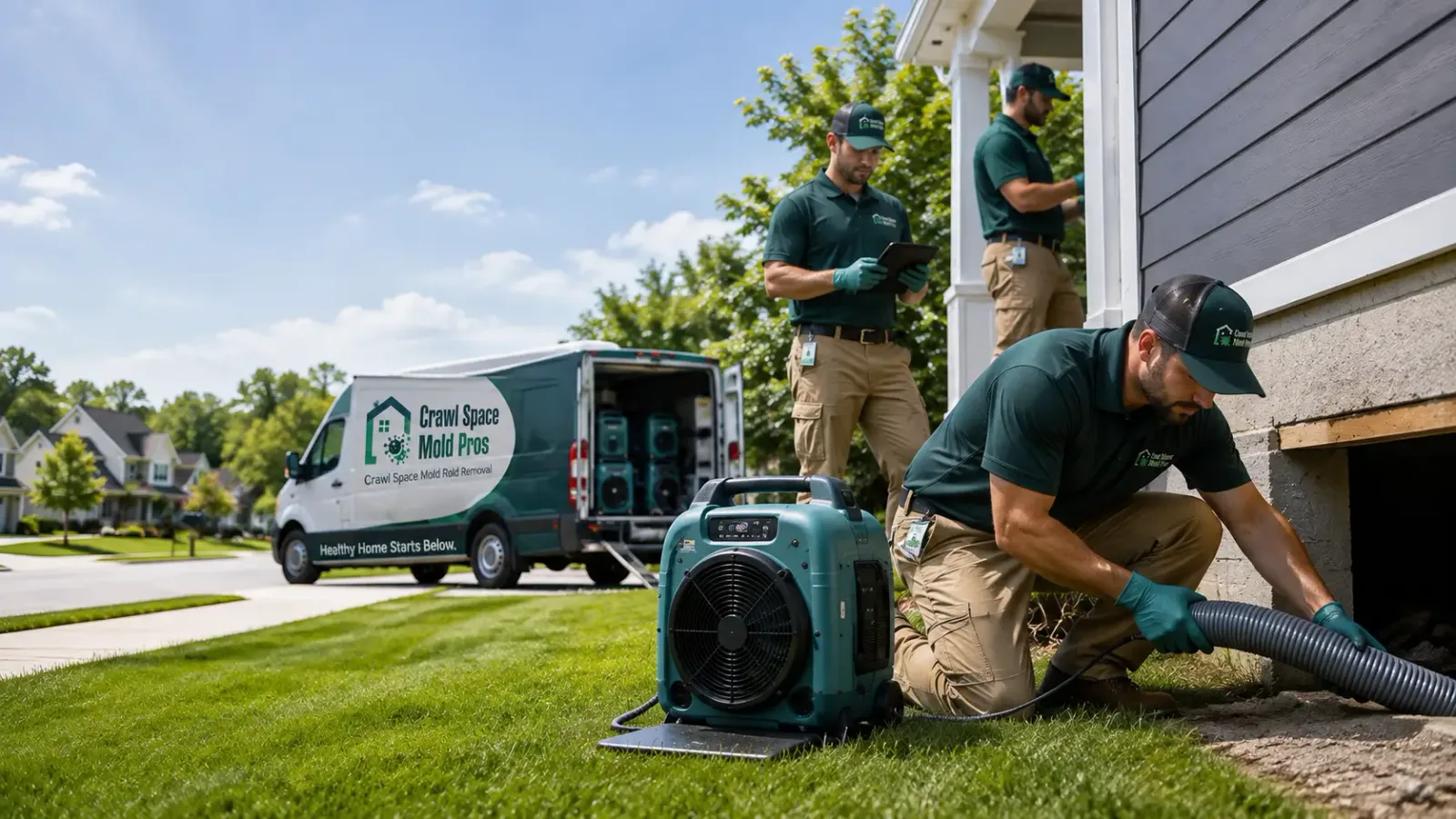 Crawl Space Mold Removal in Wrightsville, PA